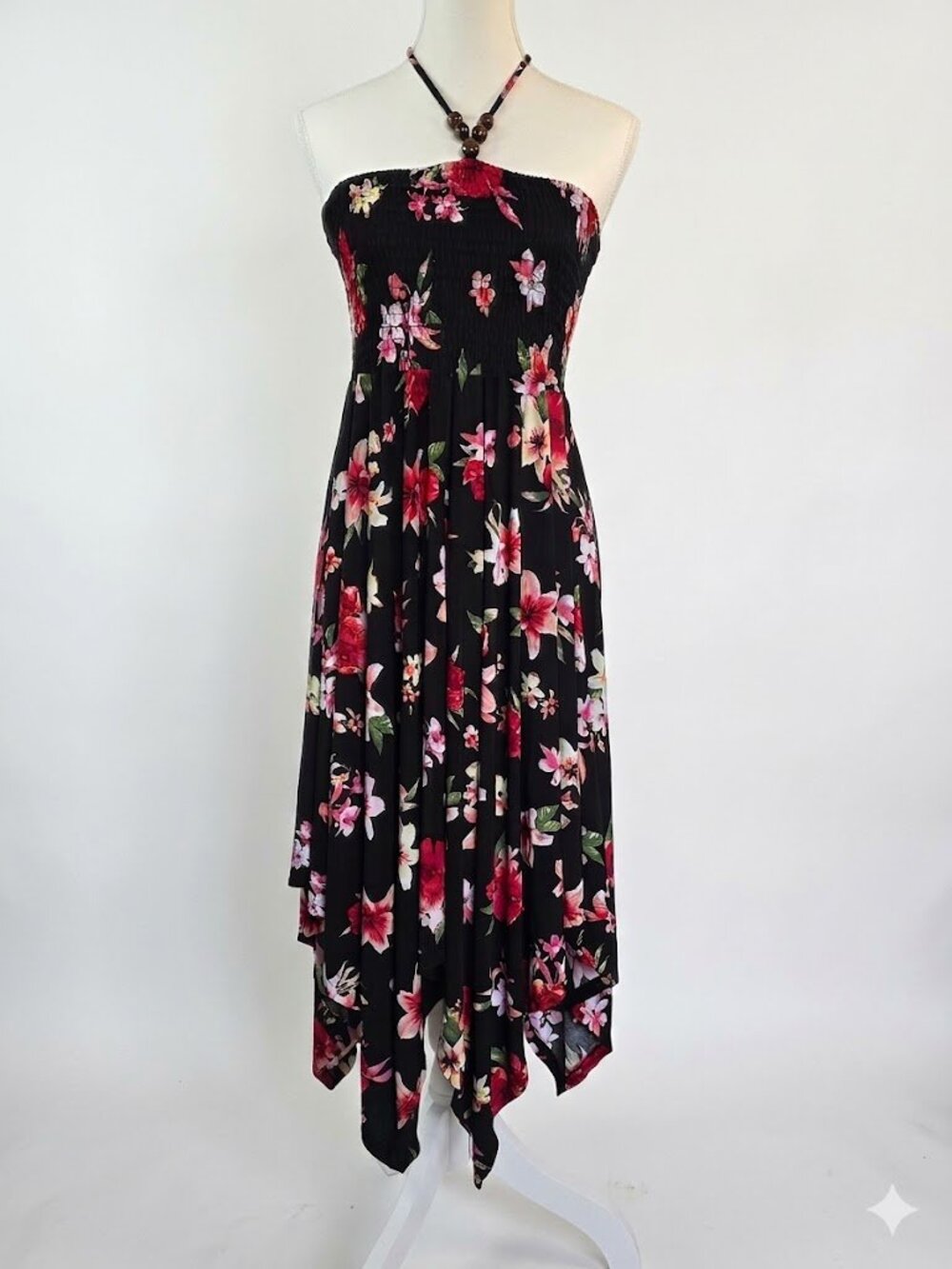 Bohemian Styled Handkerchief Dress Size Large by Candy Couture